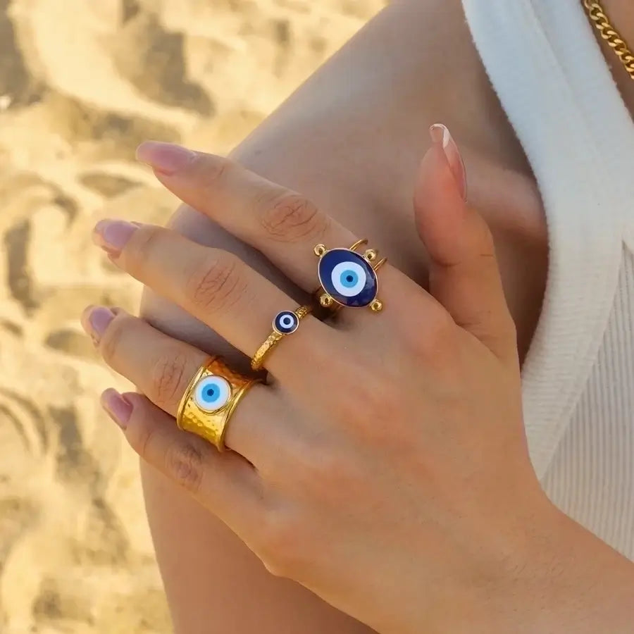 Amulet Evil Eye Ring