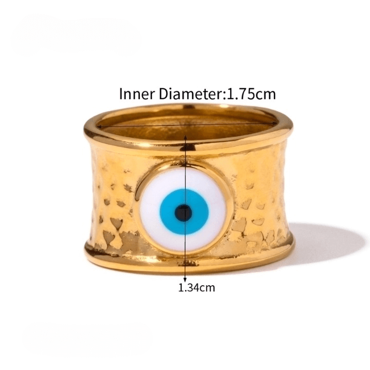 Amulet Evil Eye Ring