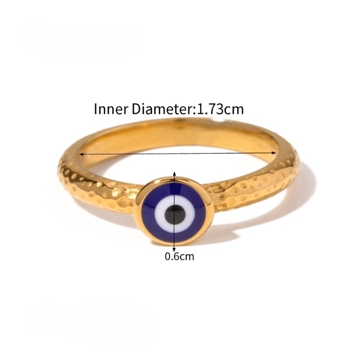 Amulet Evil Eye Ring