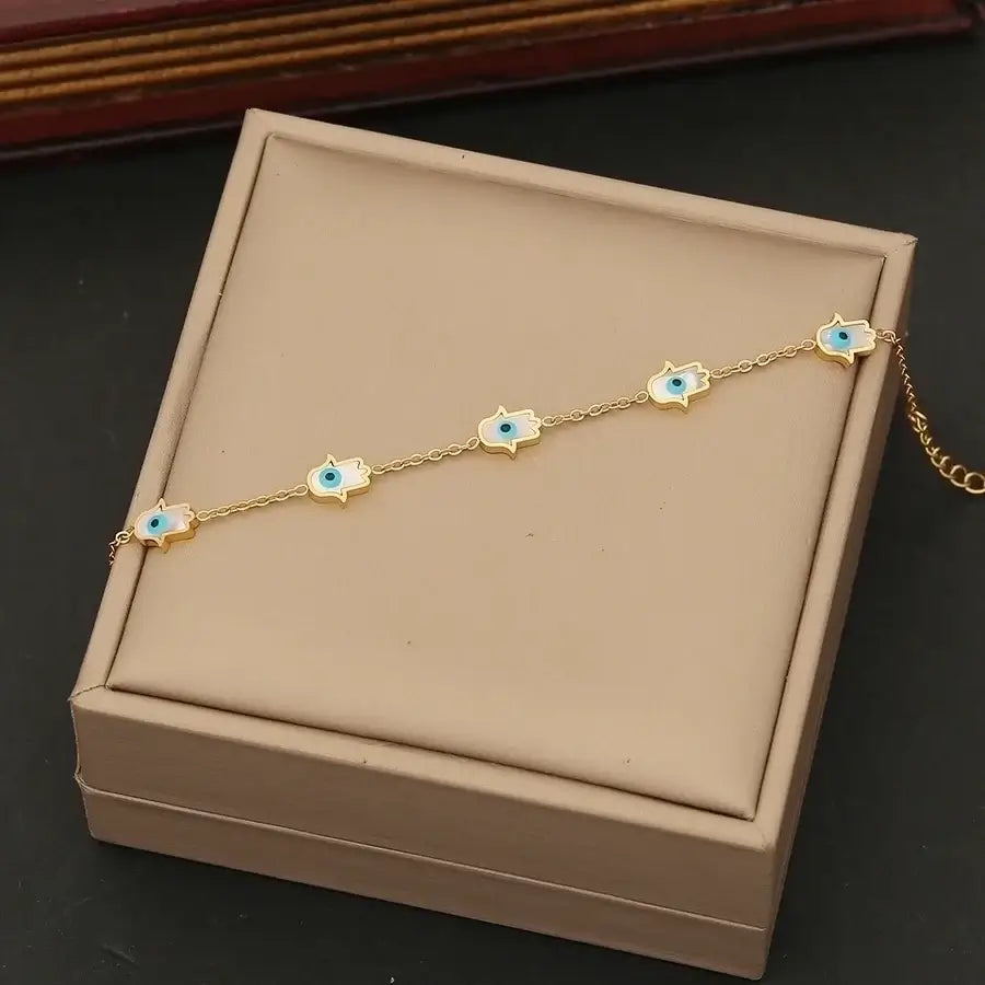 Blue Gold Amulet