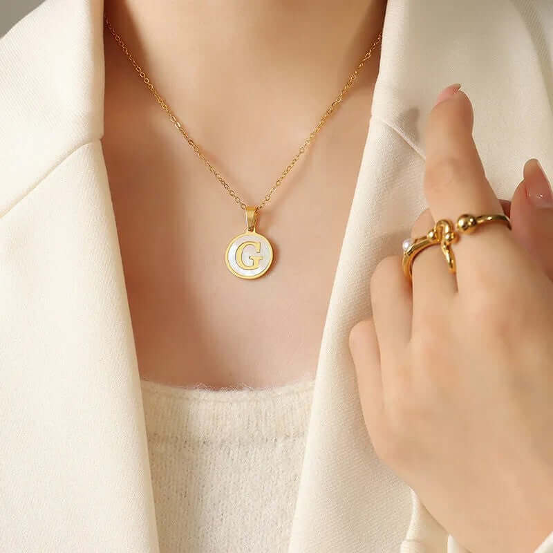 Celestial Letter Charm