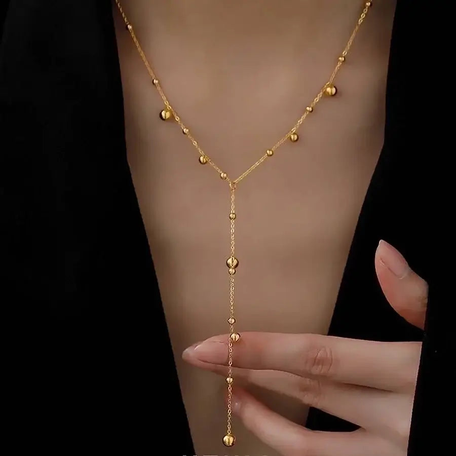 Downward Glance Necklace