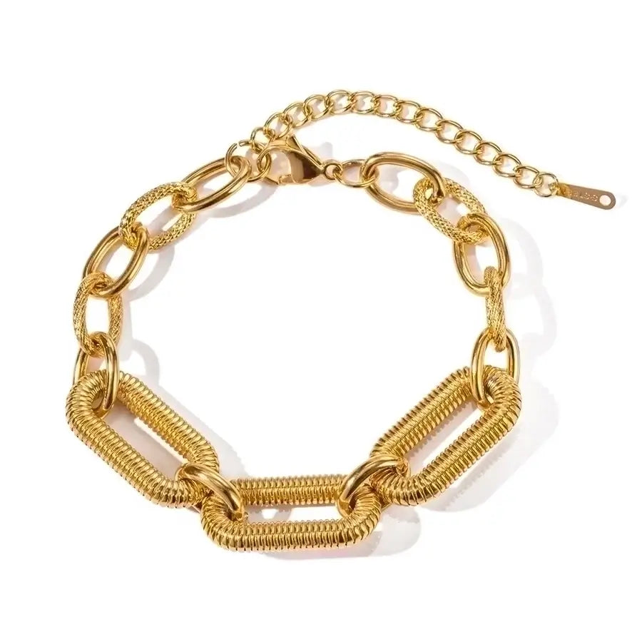 Edgy Elegance Bracelet