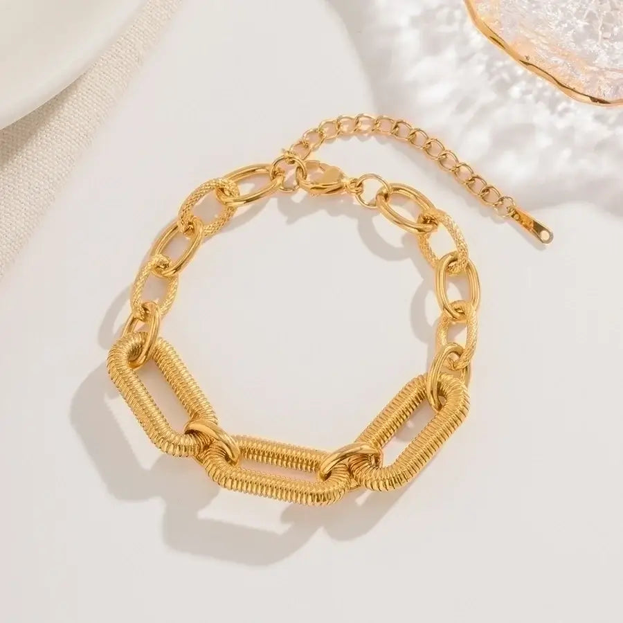 Edgy Elegance Bracelet