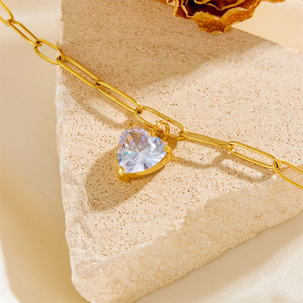 Elegant Romantic Heart Bracelet