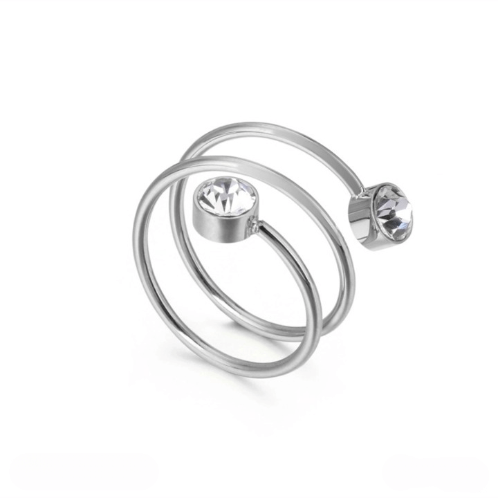 Fashion Spiral Open Rings