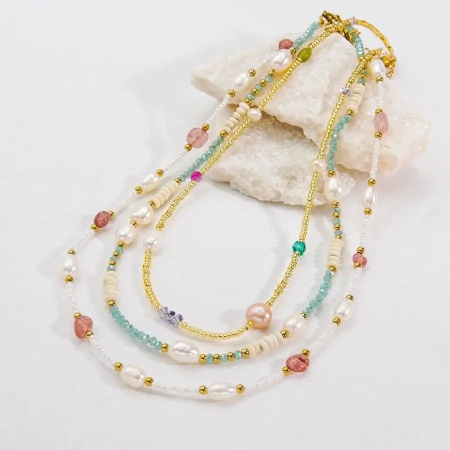 Free Spirit Pearl Necklace