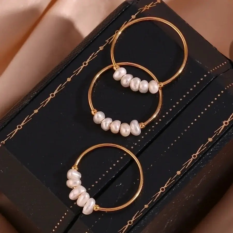 Freshwater Pearl Beaded Ring