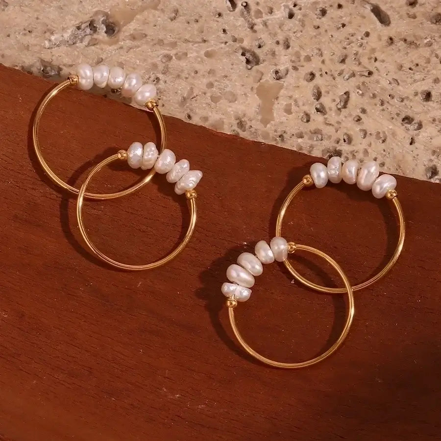 Freshwater Pearl Beaded Ring