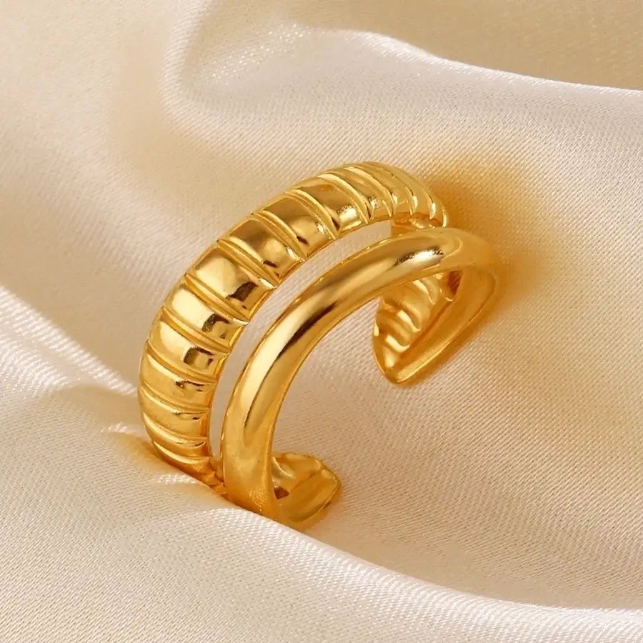 Modern Meridian Ring