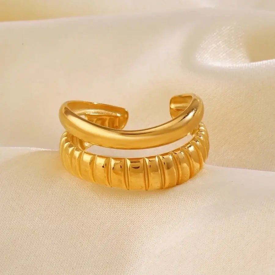 Modern Meridian Ring
