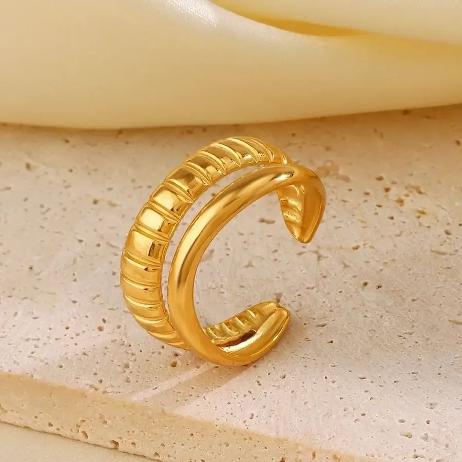 Modern Meridian Ring