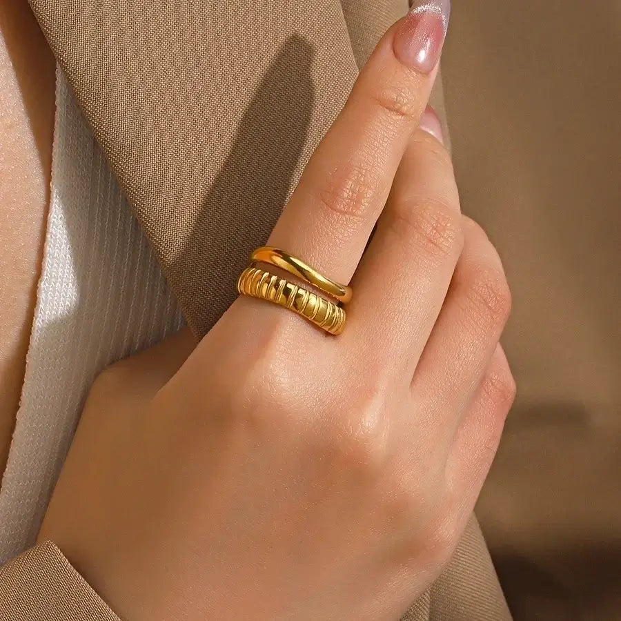 Modern Meridian Ring