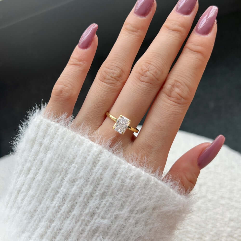 Minimalist Majesty Zircon Rings