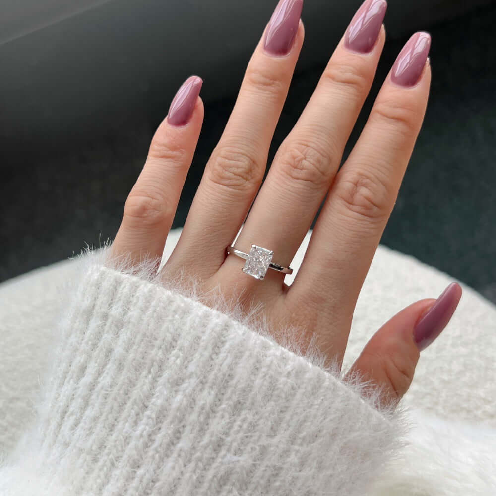 Minimalist Majesty Zircon Rings