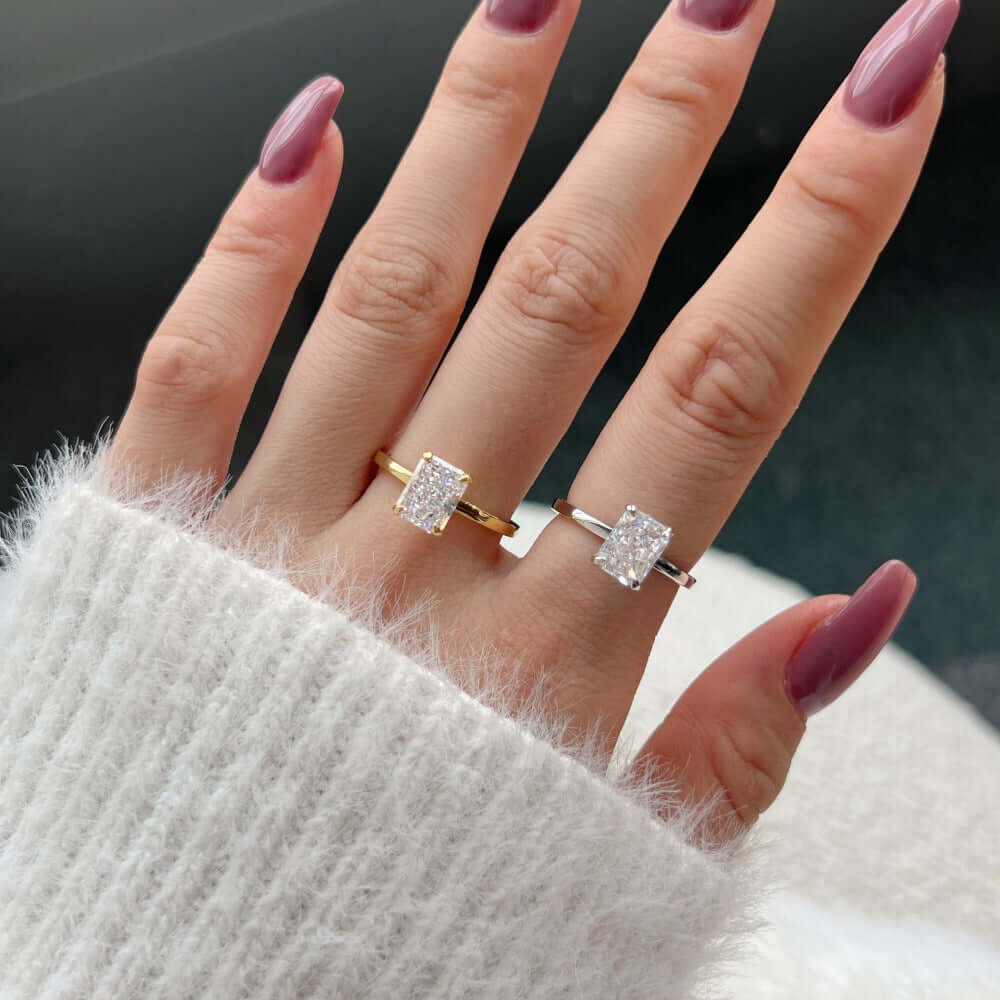 Minimalist Majesty Zircon Rings