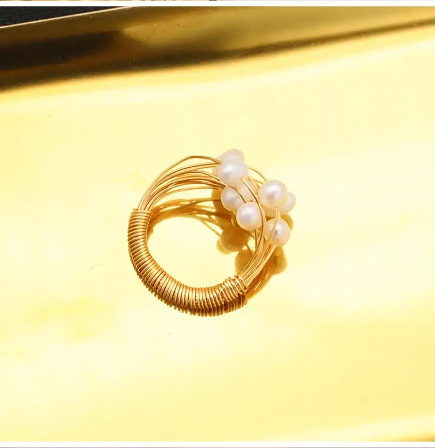 Pearl Galaxy Ring