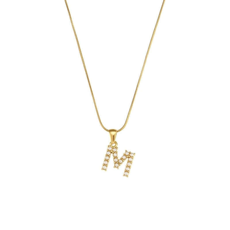 Pearl Monogram Letters