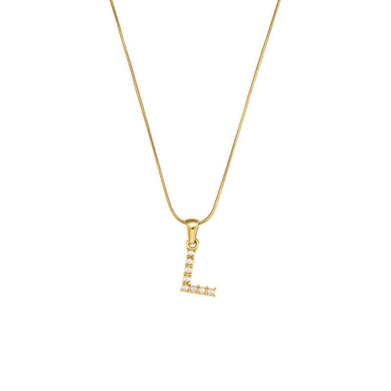 Pearl Monogram Letters