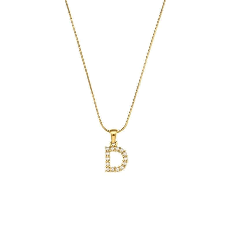 Pearl Monogram Letters