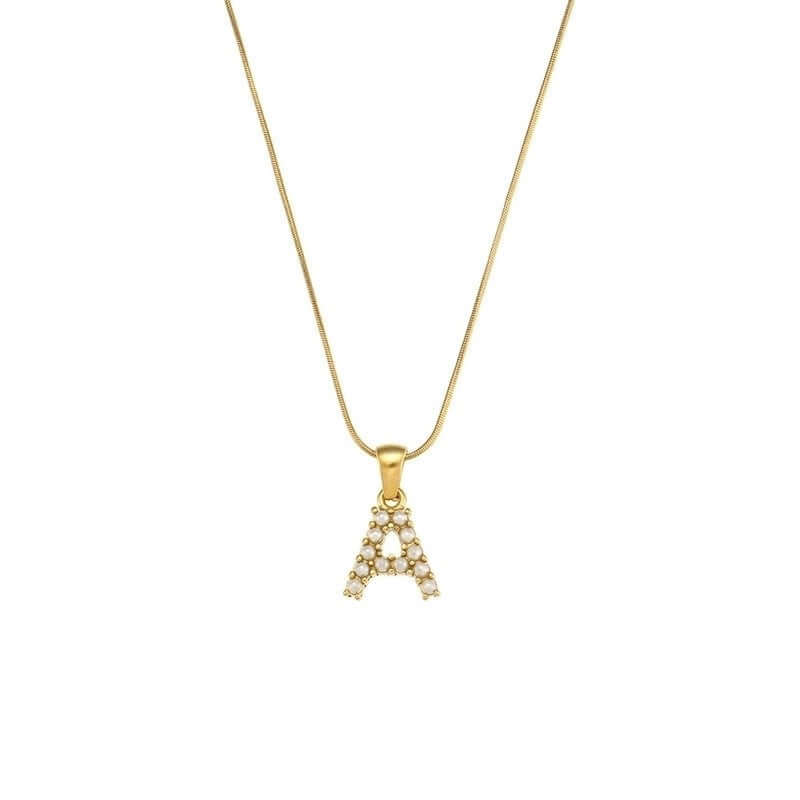 Pearl Monogram Letters