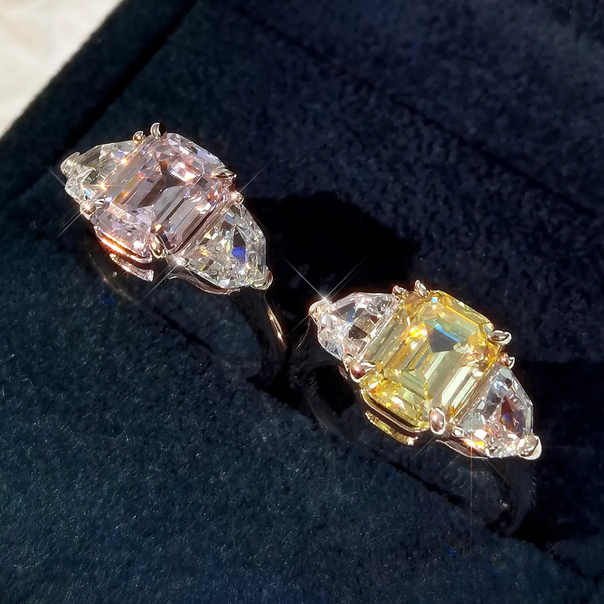 Pink Emerald Ring