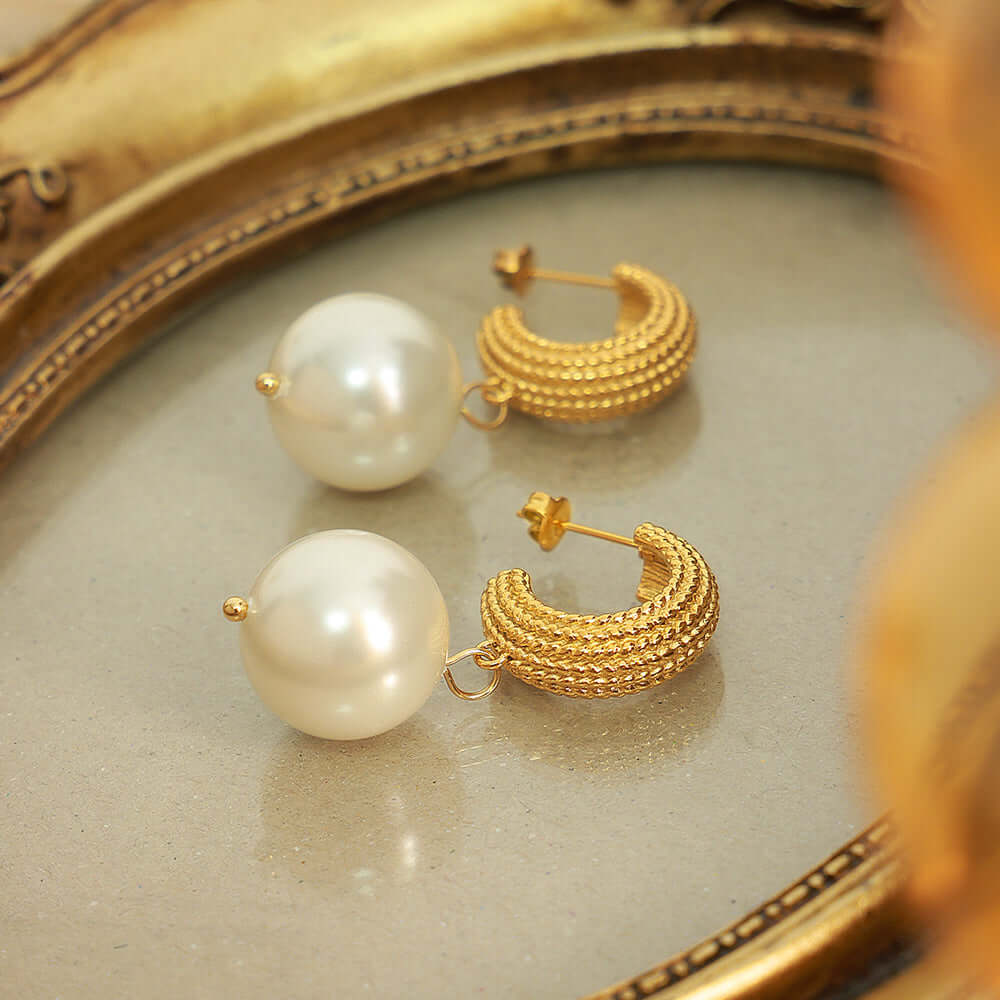 Retro British Style Earrings