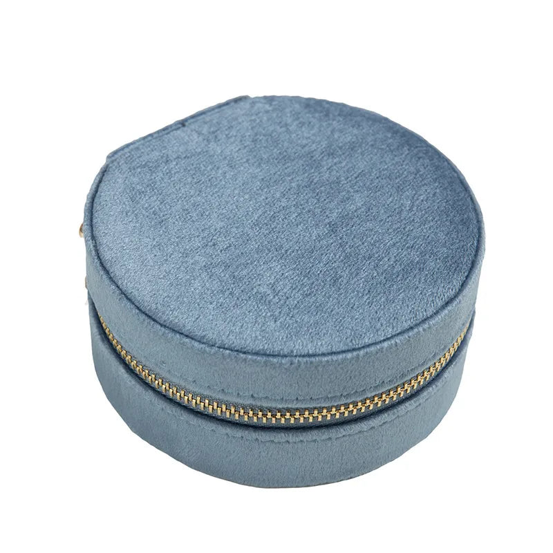 Round Velvet Jewelry Organizer 3