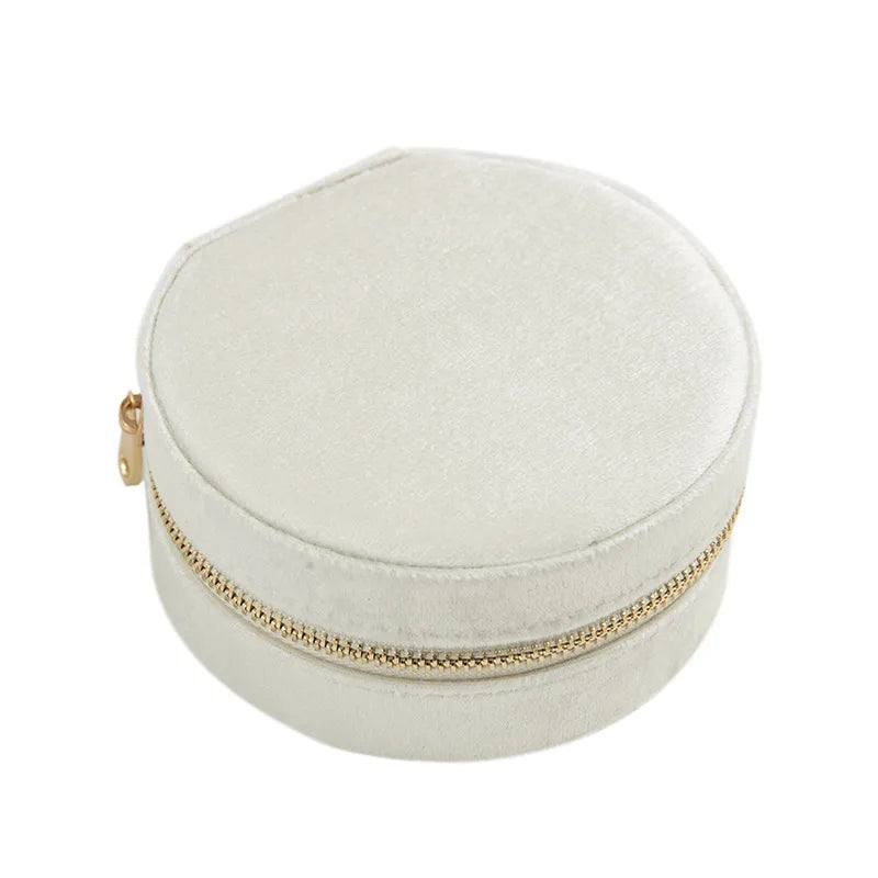 Round Velvet Jewelry Organizer 4