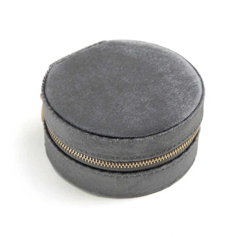 Round Velvet Jewelry Organizer 5