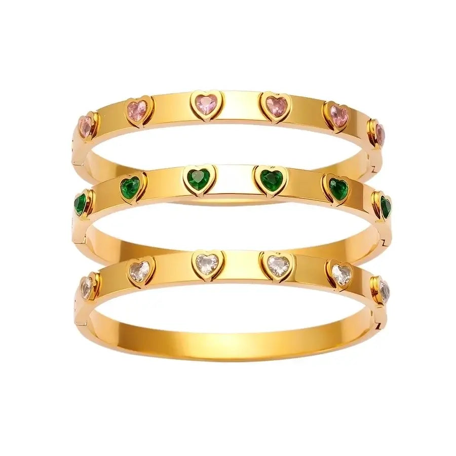 Serene Heartbeat Bangle