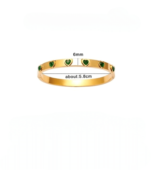 Serene Heartbeat Bangle