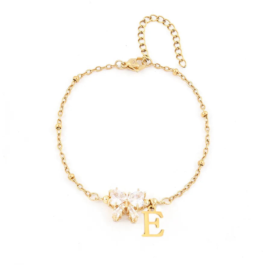 Serenity Heart Bow Bracelet