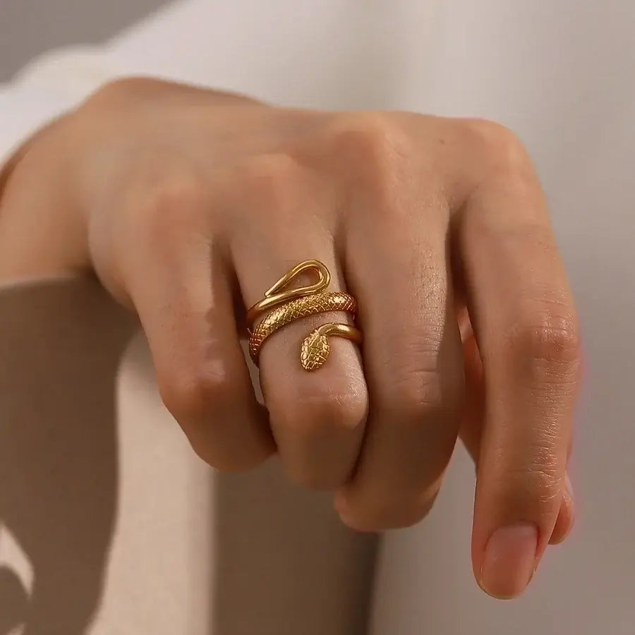 "Snake" Open Ring