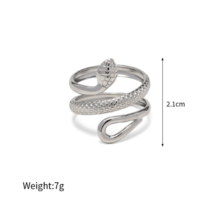 "Snake" Open Ring