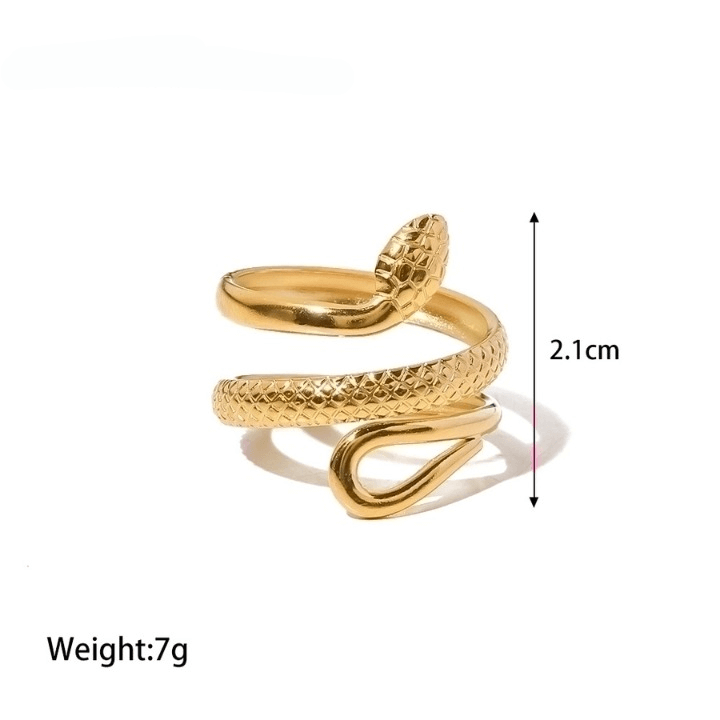"Snake" Open Ring