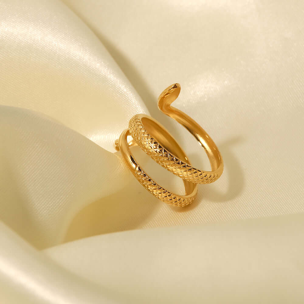 "Snake" Open Ring