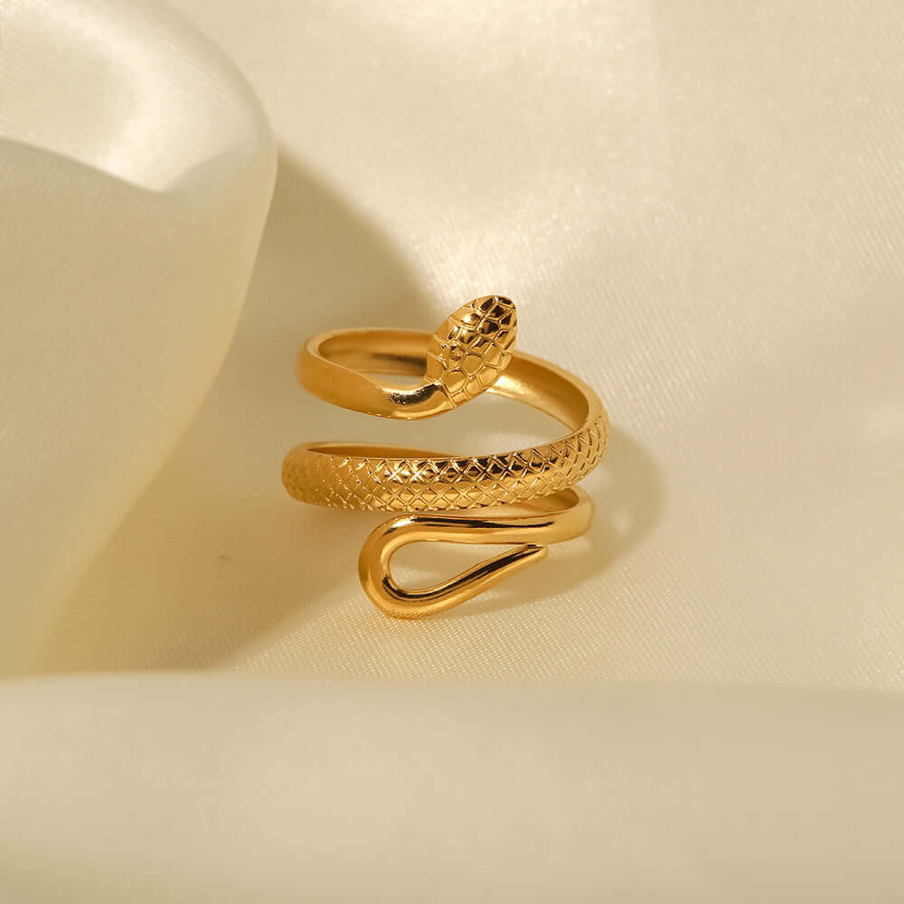 "Snake" Open Ring