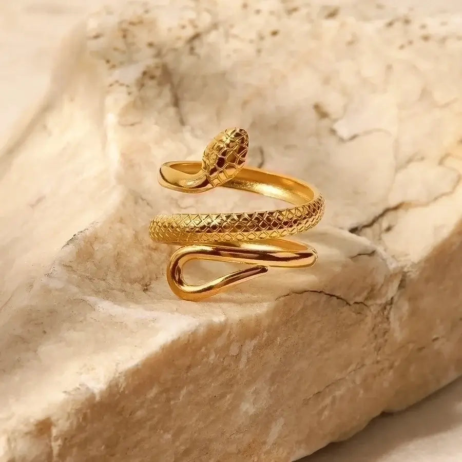 "Snake" Open Ring