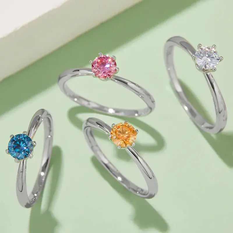 Urban Chic Moissanite Ring