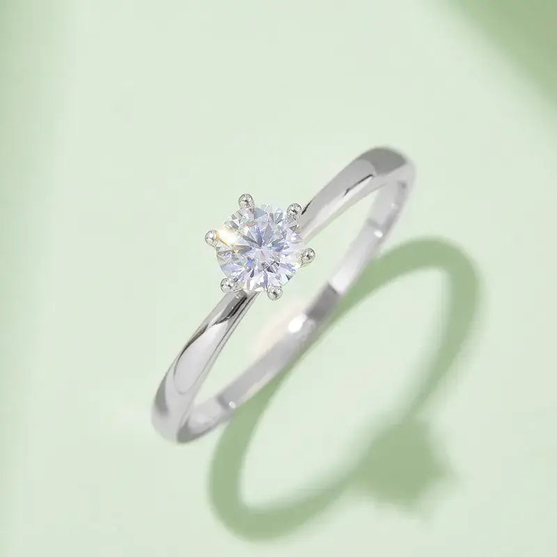 Urban Chic Moissanite Ring