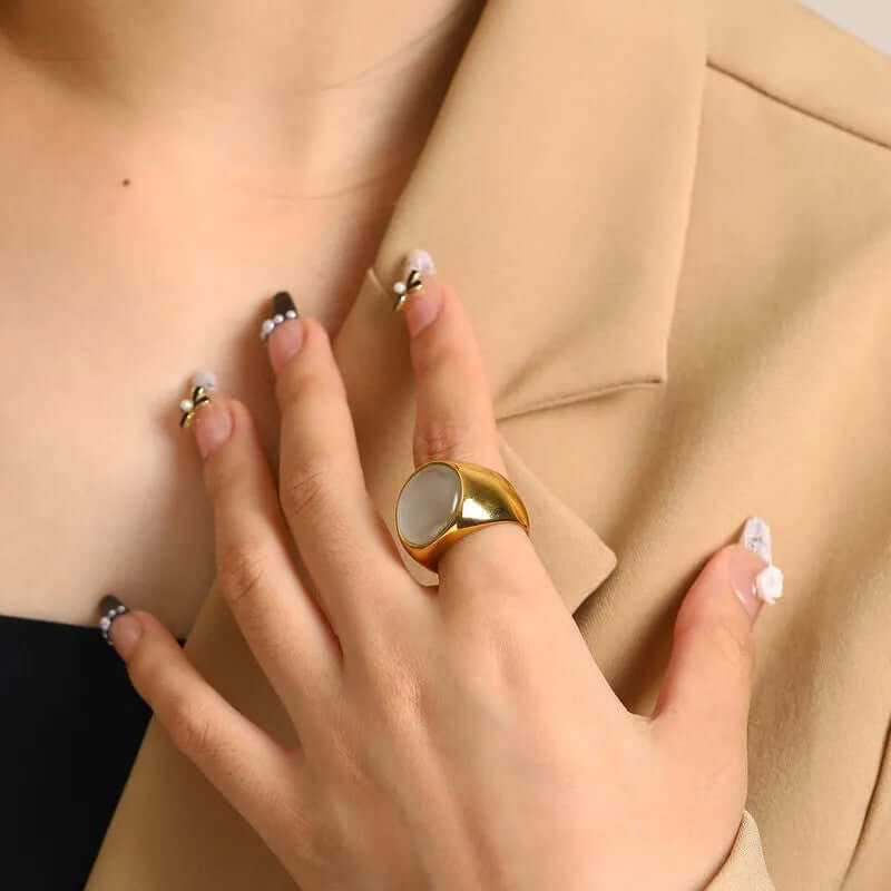 Stone Pop Ring