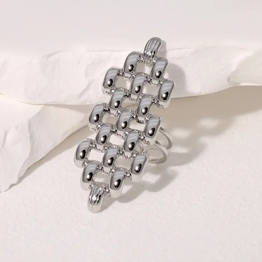 Gilded Interwoven Ring