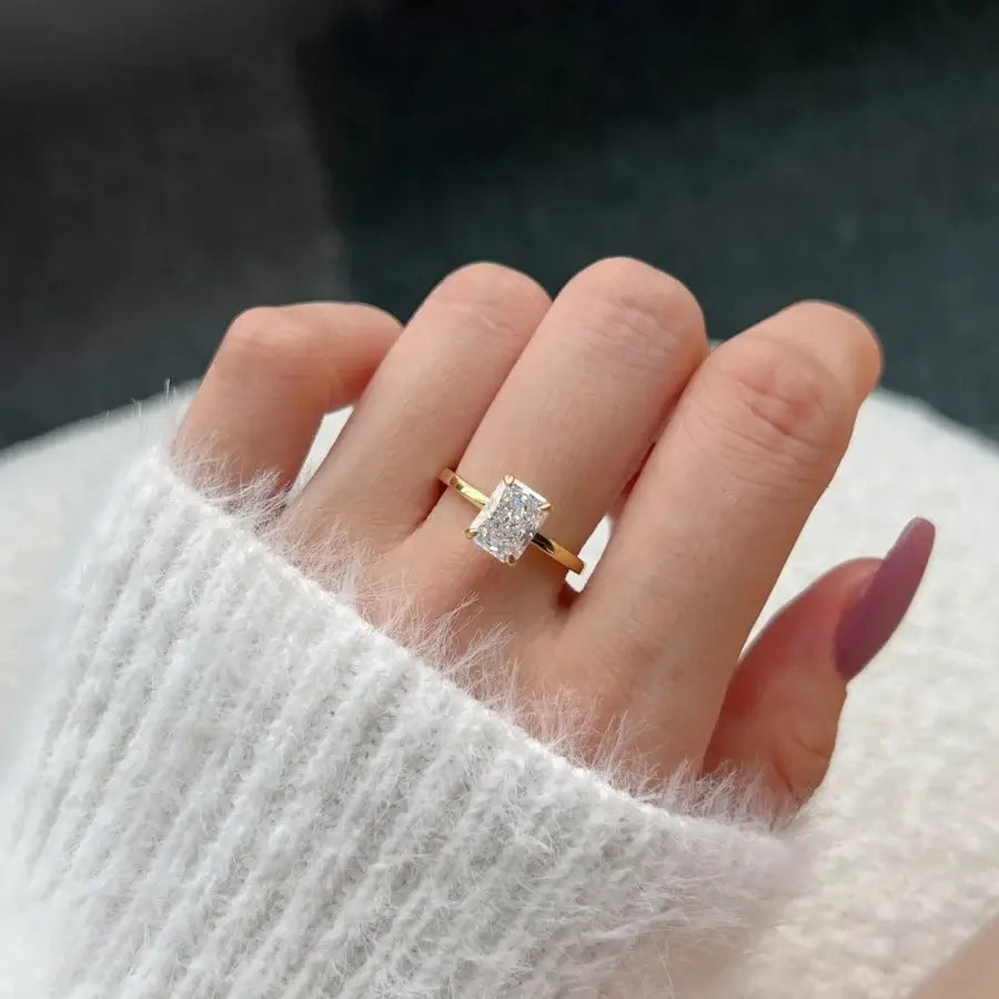 Minimalist Majesty Zircon Rings