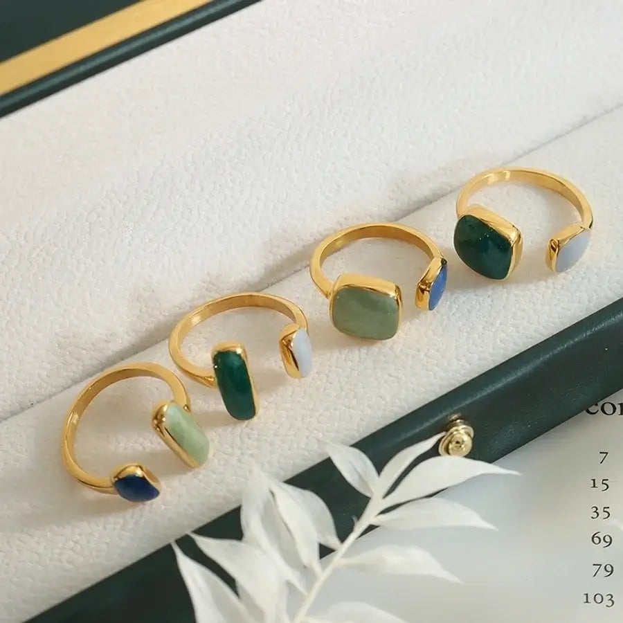 Baroque Gemstone Ring