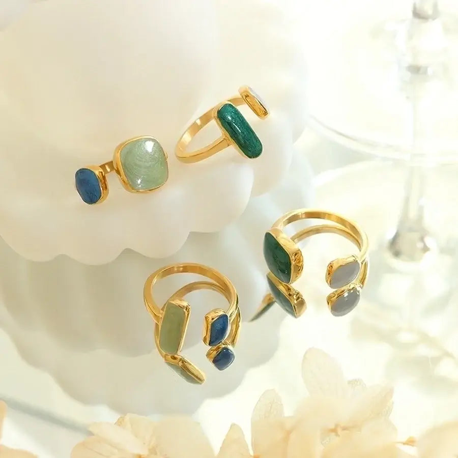Baroque Gemstone Ring
