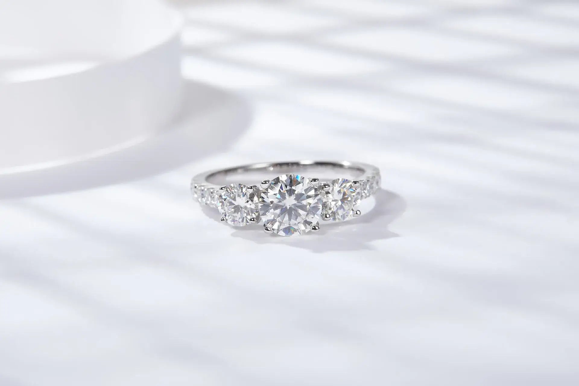 Bridal Bliss Moissanite Ring