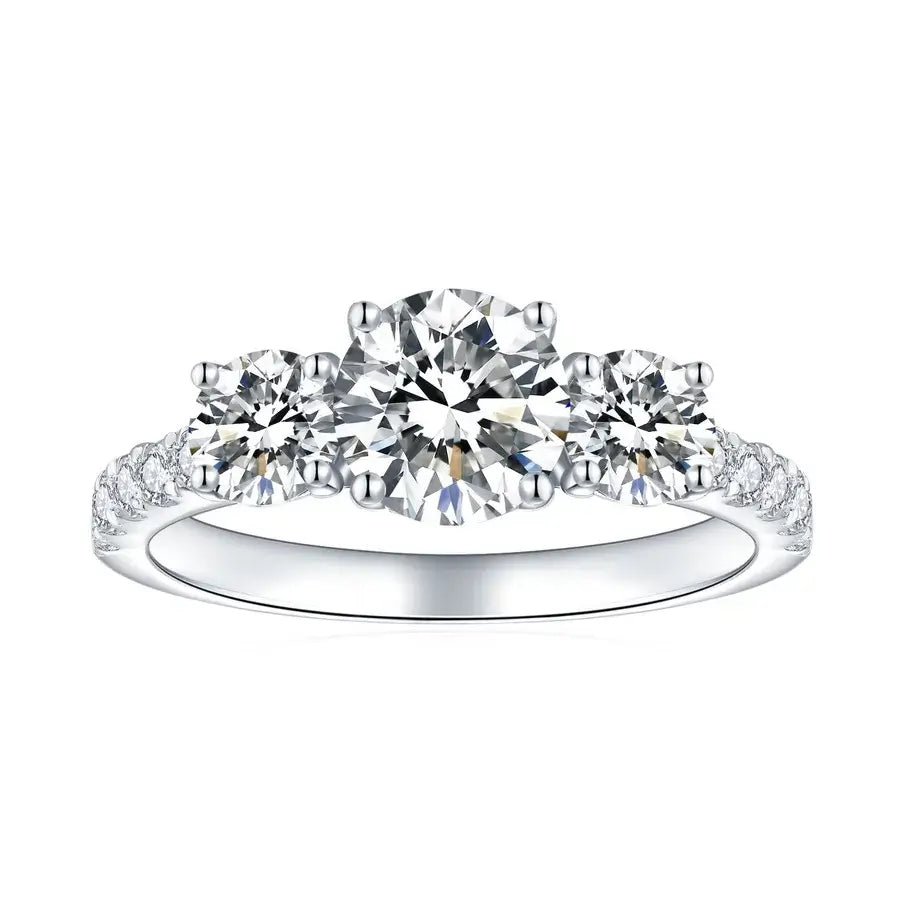 Bridal Bliss Moissanite Ring