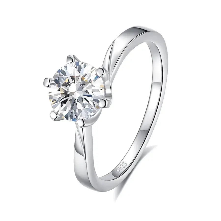 Classic Twist Solitaire Ring