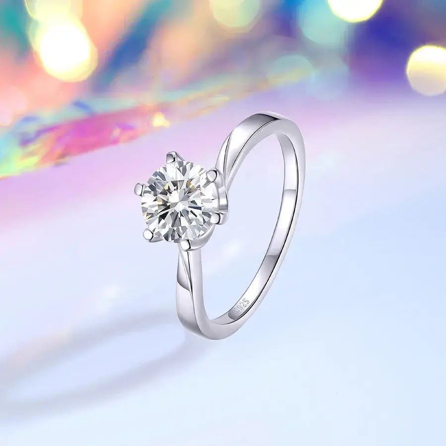 Classic Twist Solitaire Ring